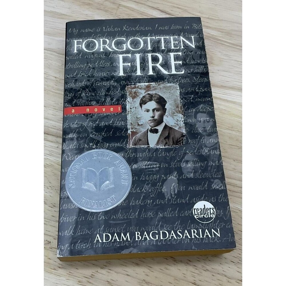 Forgotten Fire Adam Bagdasarian Historical Novel Armenian Genocide Softcover‎